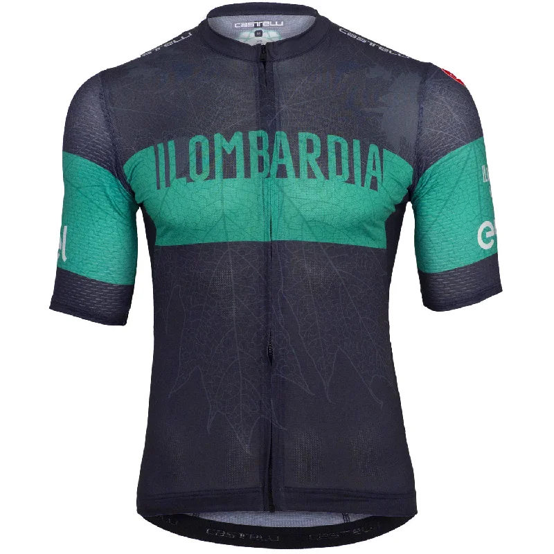 cycling clothing for mild seasons-Maglia Castelli Gran Fondo Il Lombardia