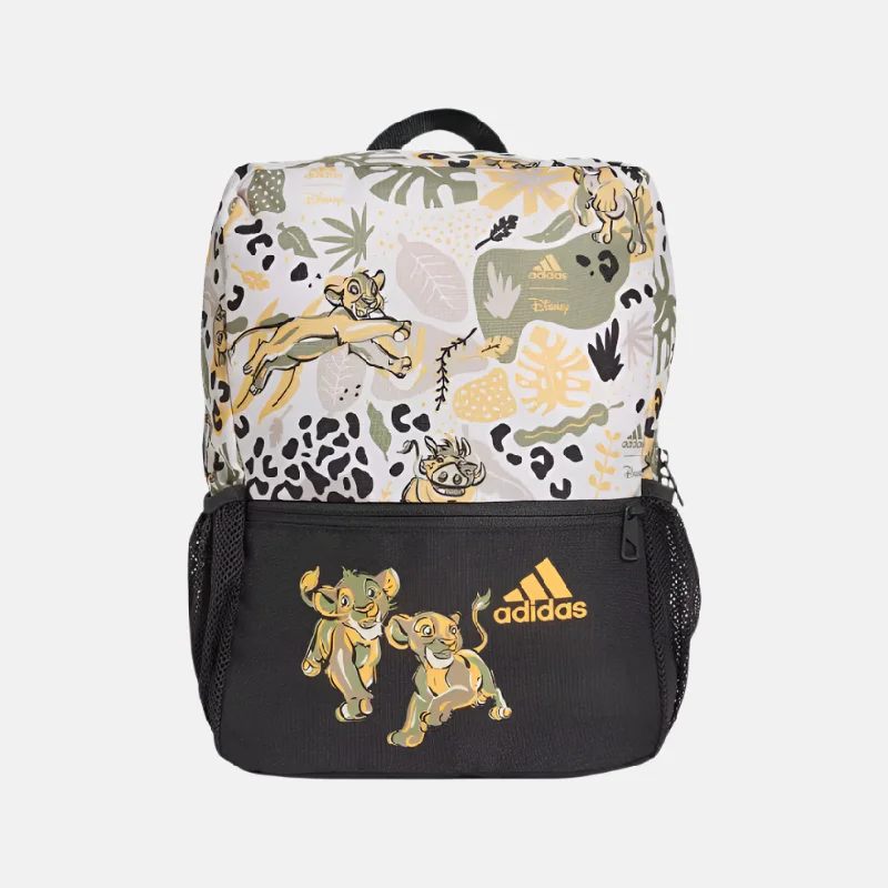 Trail-ready bike shoes-Adidas Disney Lion King Kids Unisex Training Backpack -Carbon/Multicolor