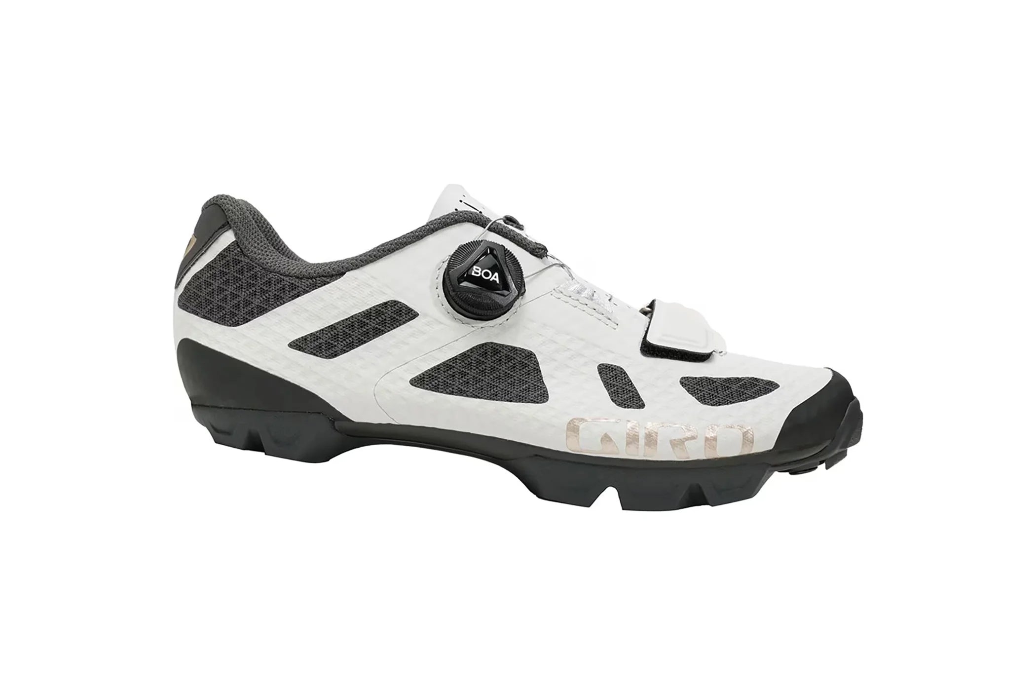 cycling clothing for low upkeep-Giro Rincon MTB Shoe - Womens - Light Sharkskin