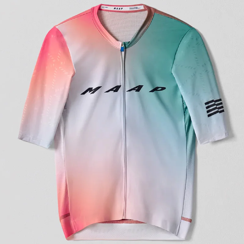 cycling clothing with crisp style-Maglia Maap Blurred Out Pro Hex - Rosa verde