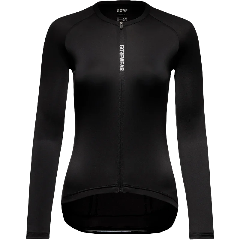 cycling clothing with glow stripes-Women's Spinshift Long Sleeve Jersey