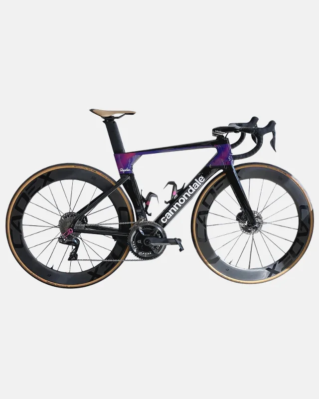 Bicycle waterfall route-Cannondale SystemSix Hi-MOD EF Education Team Edition (2020)