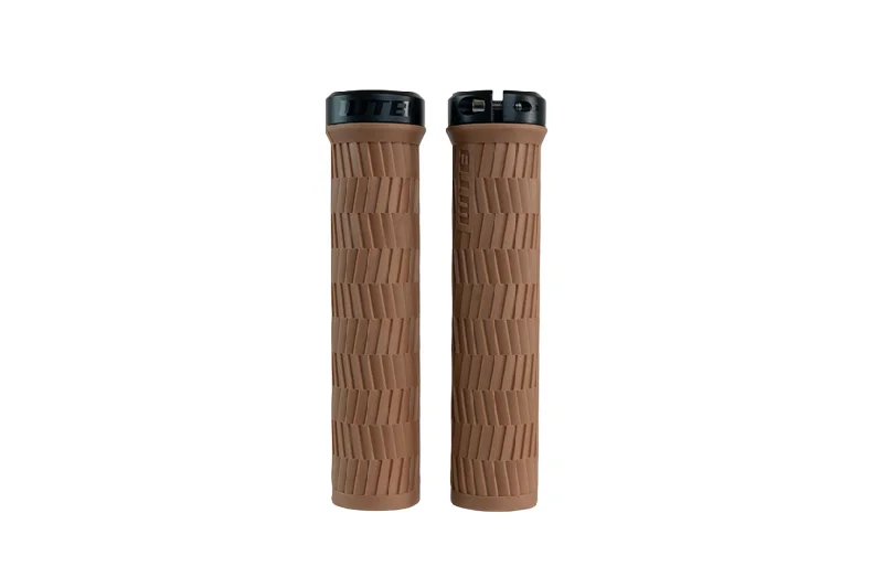 twist-resistant luxury bike grips-WTB Burr MTB Grip - Tan