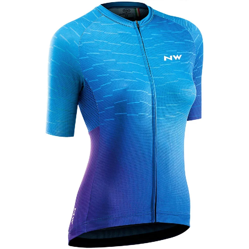 cycling clothing for hard gravel-Maglia donna Northwave Blade - Blu