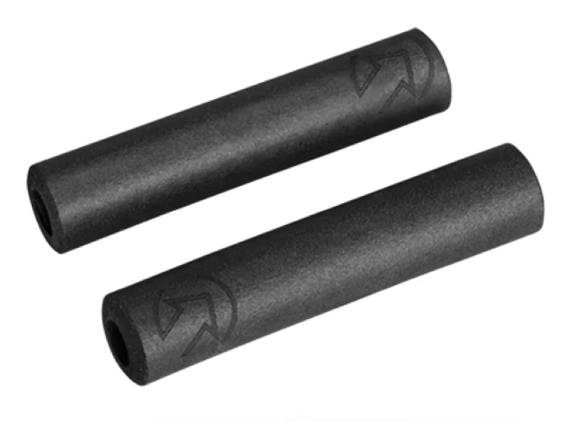 affordable training bicycle grips-Pro Slide On Race Grips - Black