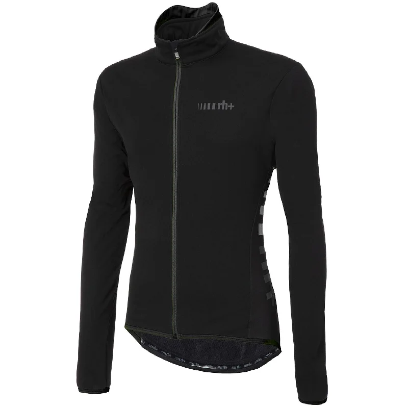 cycling clothing with big zips-Giacca Rh+ Logo - Nero