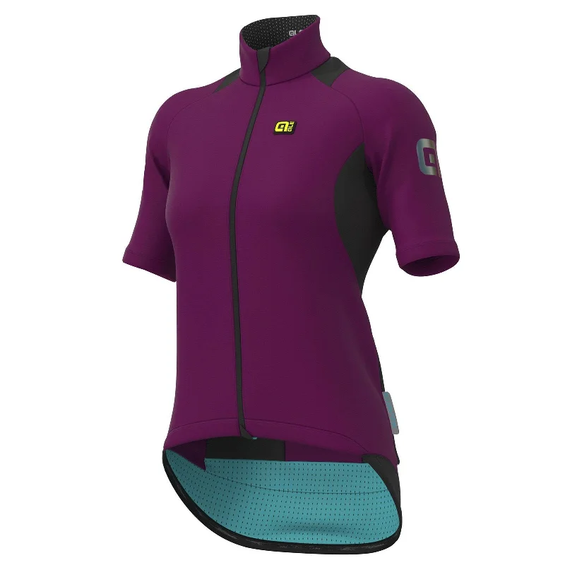 cycling clothing with scent block-Maglia donna Ale Klimatik K-Idro - Viola