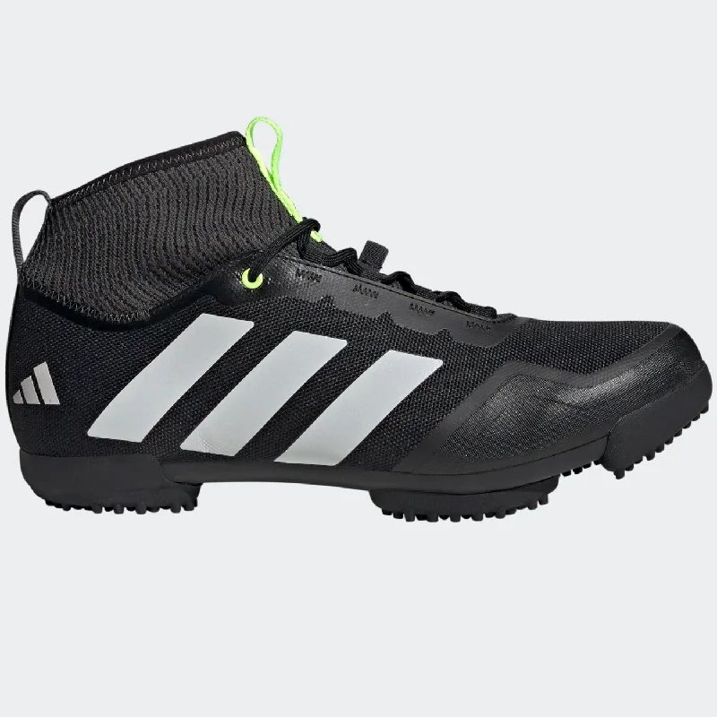 cycling clothing for low upkeep-Scarpe Adidas The Gravel Shoe 2.0 - Nero bianco