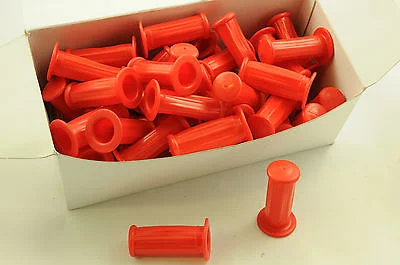 affordable trendy bike grips-WHOLESALE JOB LOT 25 PAIRS BIKE,TRIKE 22.2mm HANDLEBAR GRIPS  22.2mm RED