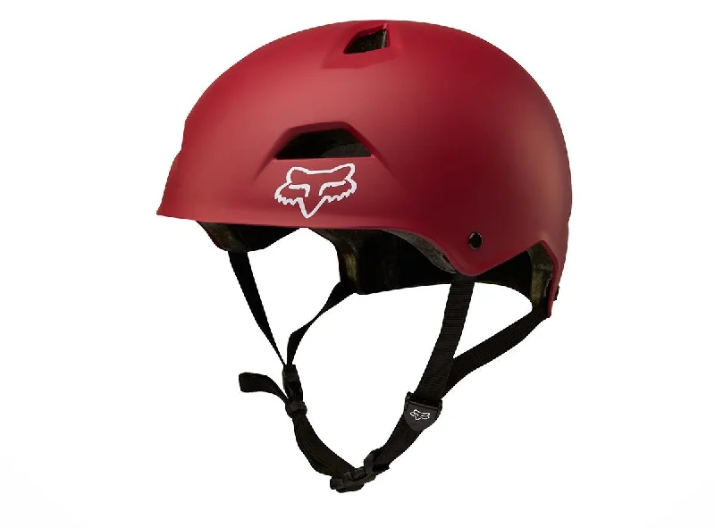 Bicycle helmet quick buy-Fox Racing Flight Sport Dirt Jump Helmet - Dark Red