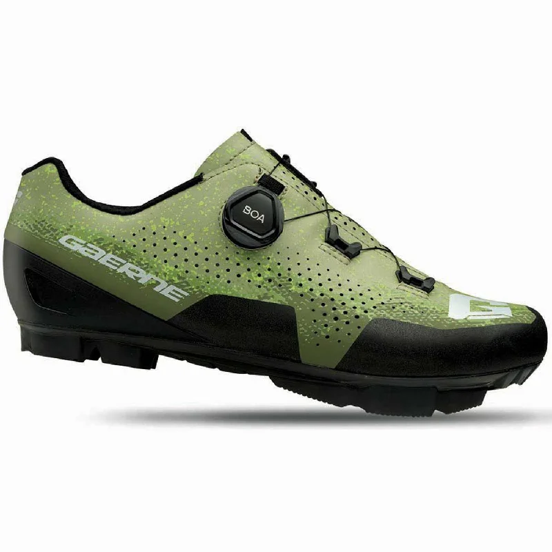 cycling clothing with faint badges-Scarpe mtb Gaerne Lampo - Verde