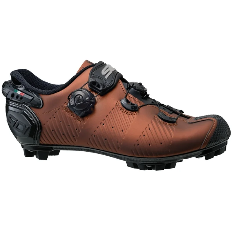 cycling clothing for big meets-Scarpe mtb Sidi Drako 2S SRS Matt - Marrone