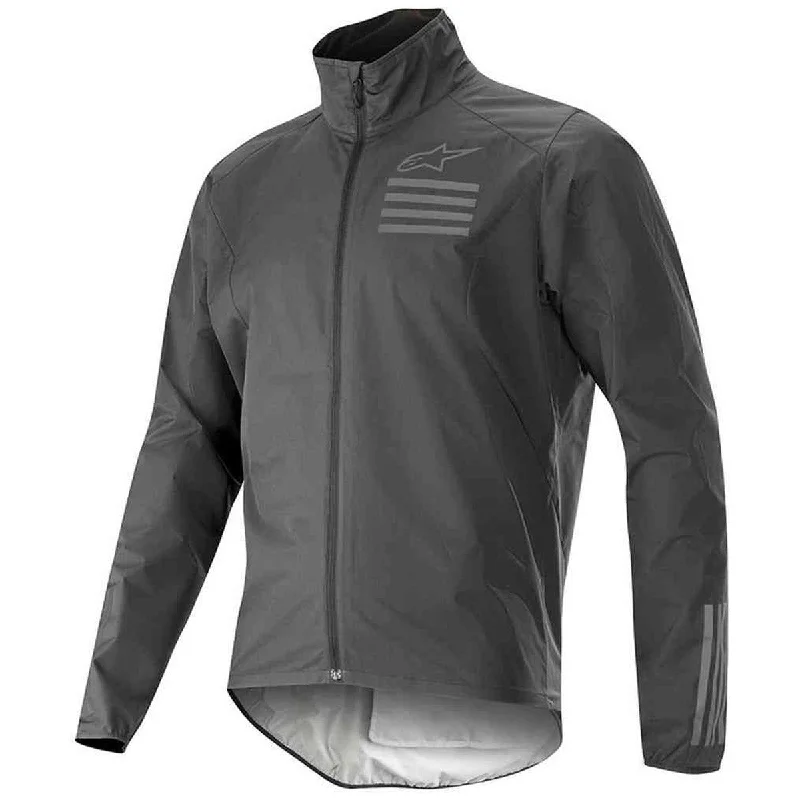 cycling clothing with clean seams-Mantellina Alpinestars Descender V3 - Nero