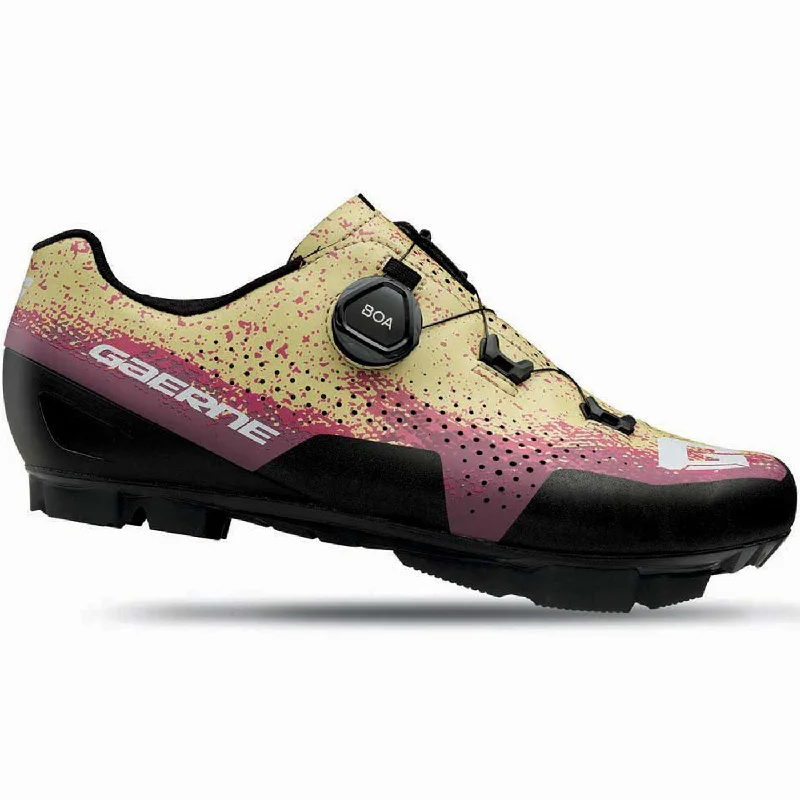 cycling clothing with trim cuffs-Scarpe mtb Gaerne Lampo - Marrone