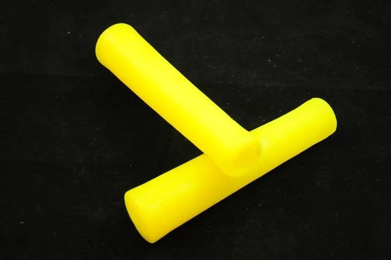 ergonomic hybrid bicycle grips-TRENDY NEON YELLOW HANDLEBAR GRIPS 160mm LONG IDEAL FIXIES & MOST BIKES