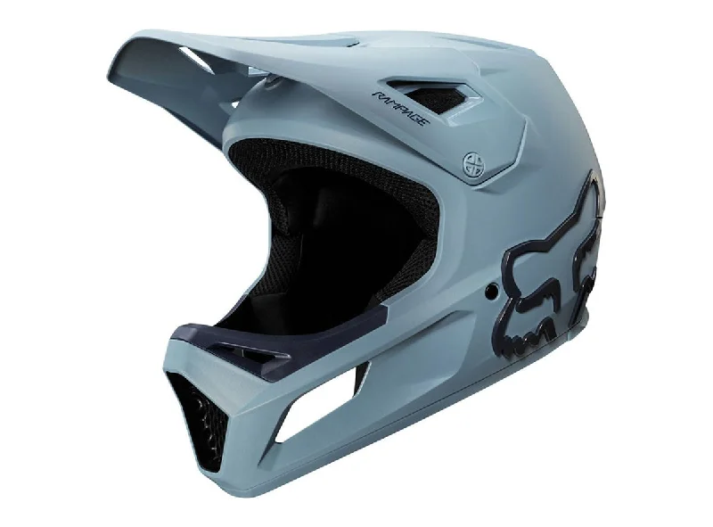 Bicycle helmet rare occasion-Fox Racing Rampage Full Face Helmet - Youth - Light Blue-Navy - 2020