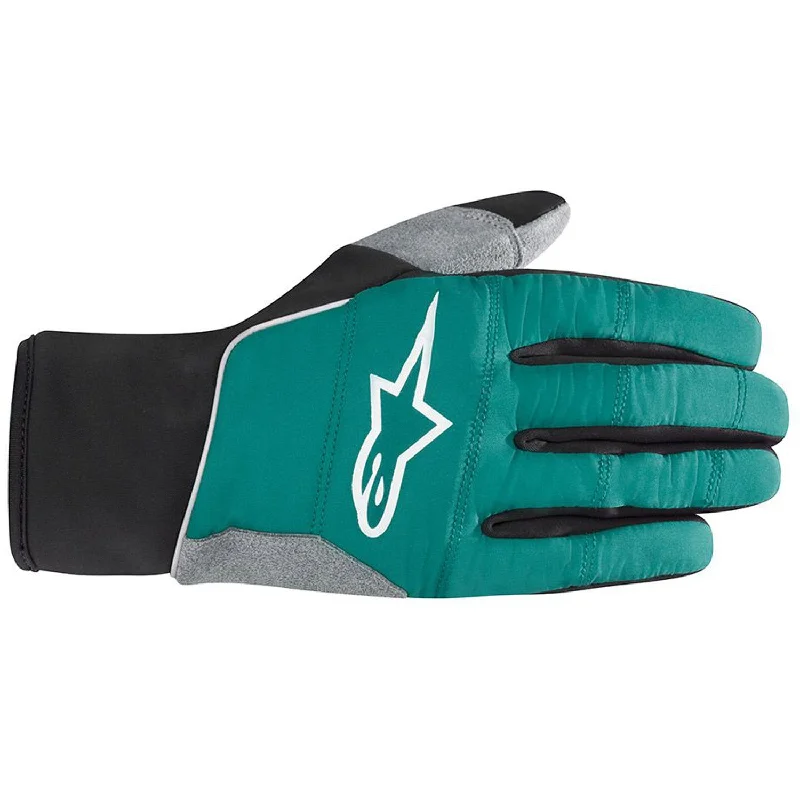 cycling clothing with fine cuts-Guanti Alpinestars Cascade Warm Tech - Verde