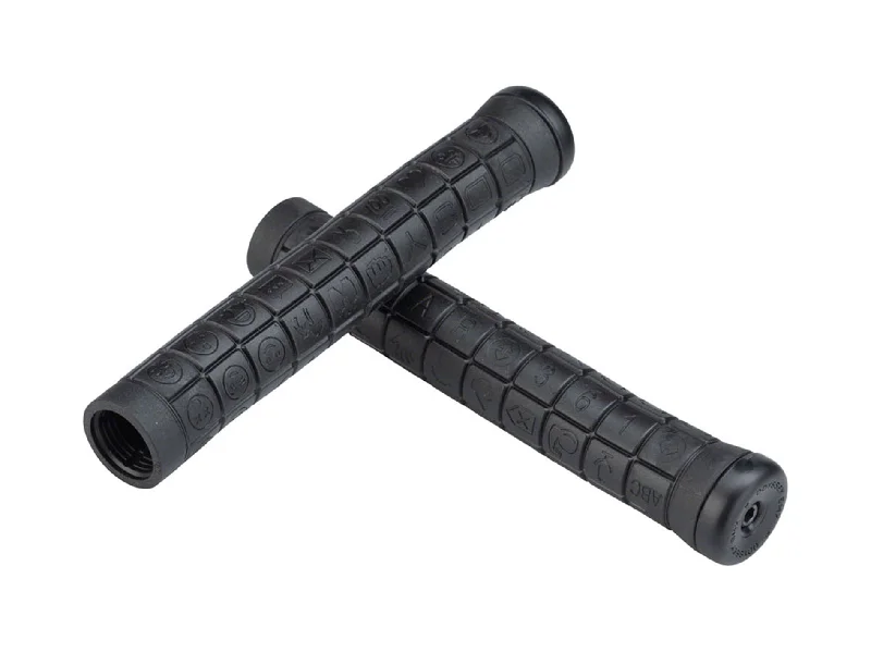 padded quick-fit bike grips-Odyssey Aaron Ross Keyboard Grip - Black