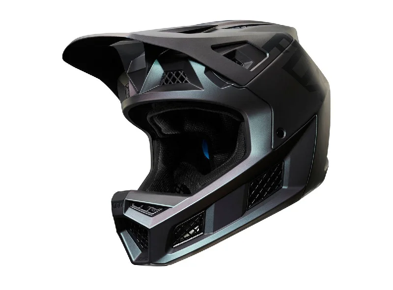 Bicycle helmet bargain choice-Fox Racing Rampage Pro Carbon Full Face Helmet - Weld - Black Iridium - 2019