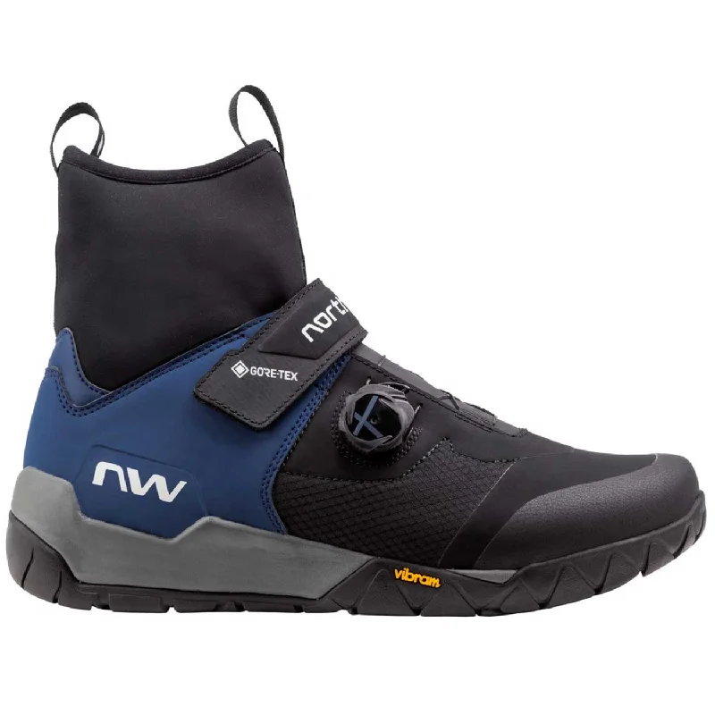 cycling clothing for calm biking-Scarpe mtb Northwave Multicross Plus GTX - Nero blu