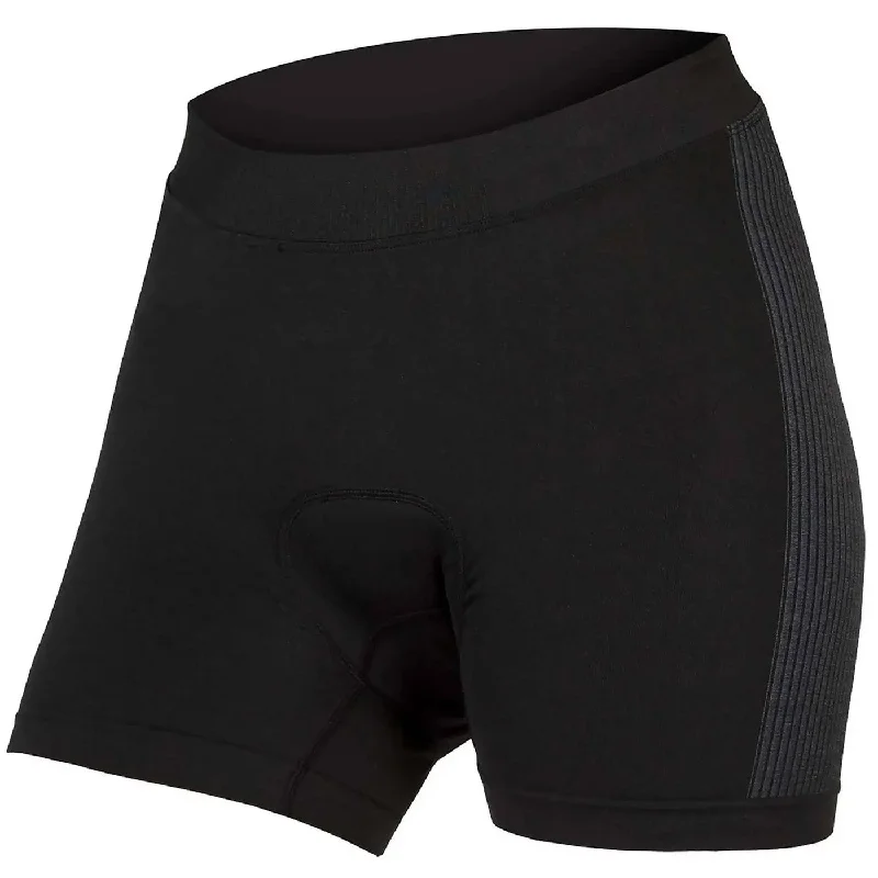 cycling clothing for fast drops-Boxer donna Endura Engineered Padded - Nero