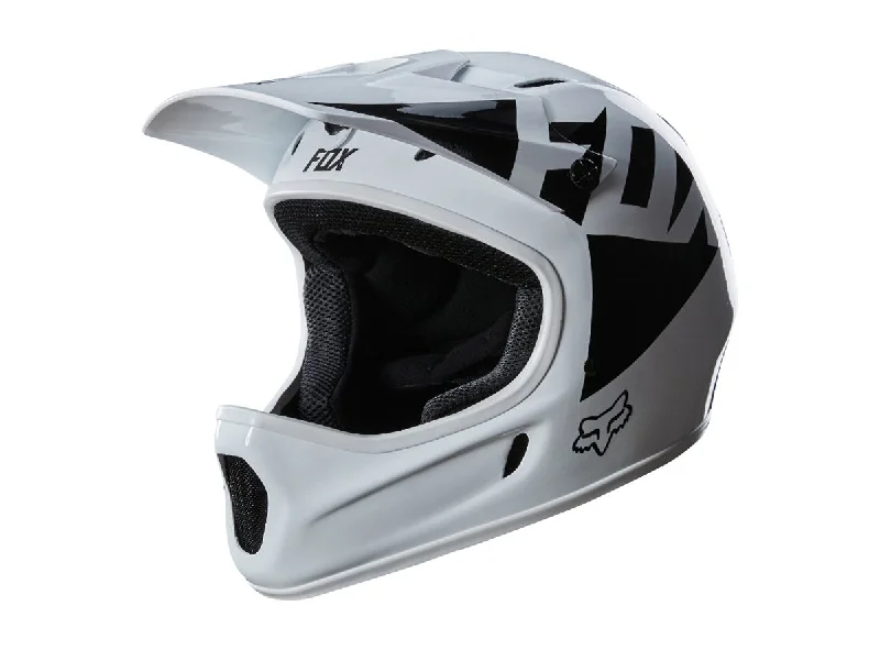 Bicycle helmet couple match-Fox Racing Rampage Landi Full Face Helmet - White