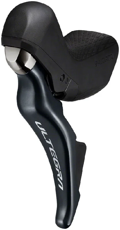 Road bike saddle lightweight rail-Shimano Ultegra ST-R8025-L Shift/Brake Lever - Left Double Black