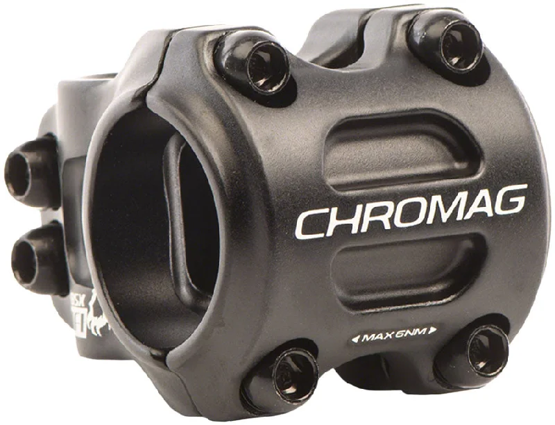 Snap-on raincoat hood-Chromag HIFI BSX Stem Diameter: 31.8mm Length: 40mm Steerer: 1-1/8 0° Black