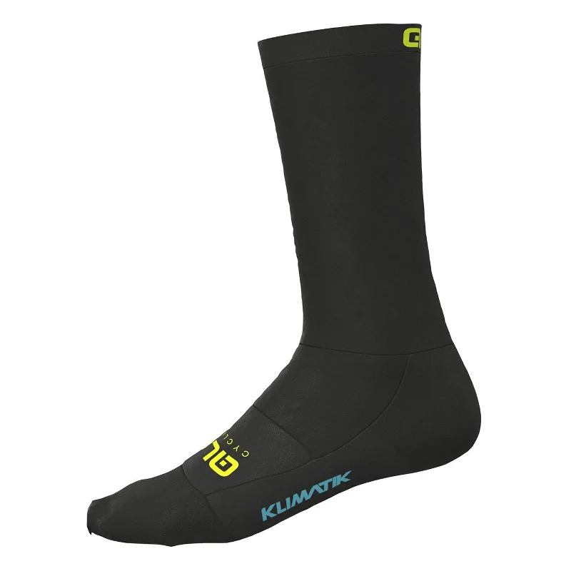 must-have cycling clothing for trips-Calze Ale Team Klimatik 22 - Nero giallo