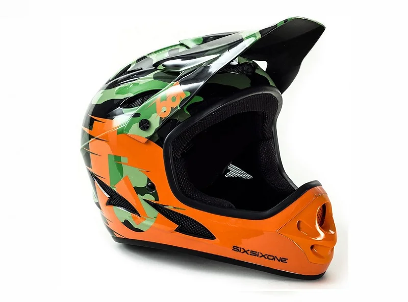 Bicycle helmet guru gear-661 Comp Full Face Helmet - Camo - 2017