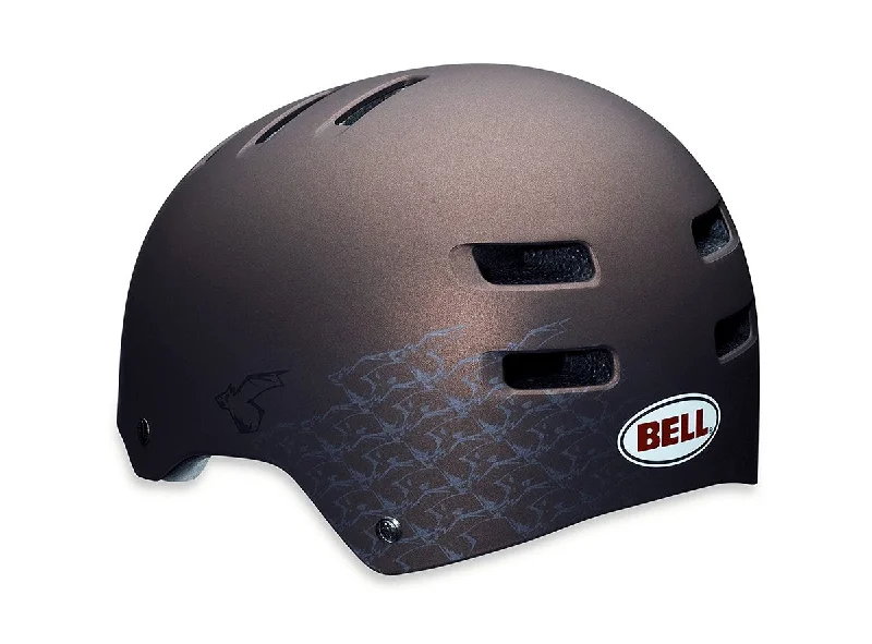 Bicycle helmet pro kit-Bell Faction Helmet - Matt Bronze Bats