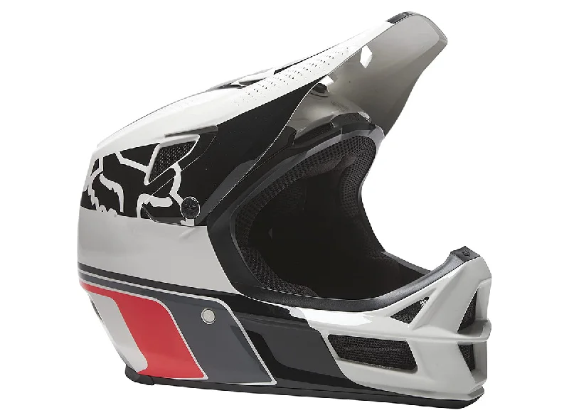 Bicycle helmet path explorer-Fox Racing Rampage Comp Full Face Helmet - Drtsrfr - Light Gray - 2021