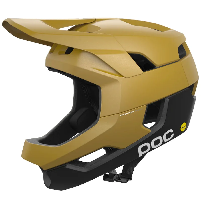 Bicycle helmet safety advocate-Casco Poc Otocon Race Mips - Oro