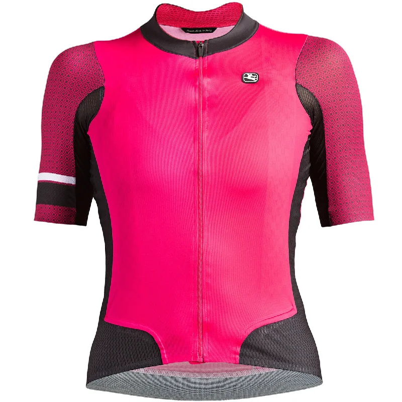 cycling clothing with fluid seams-Maglia donna Giordana NX-G Air - Rosa