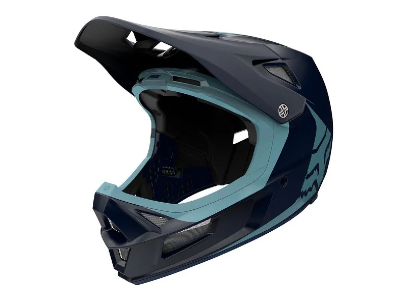 Bicycle helmet group leader-Fox Racing Rampage Comp Full Face Helmet - Infinite - Navy - 2020