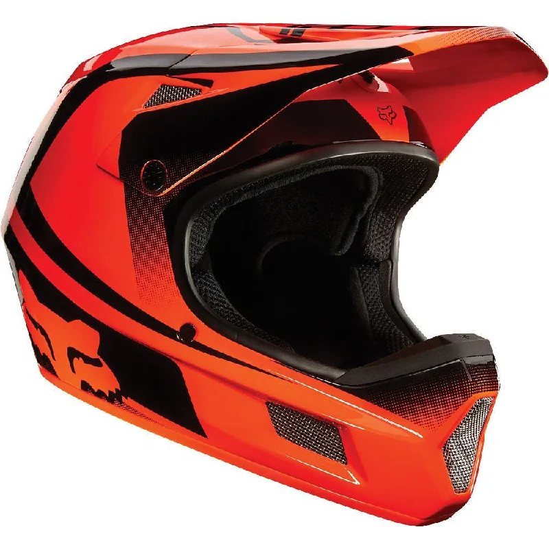 Bicycle helmet road friend-Fox Racing Rampage Comp Full Face Helmet - Imperial - Flo Orange