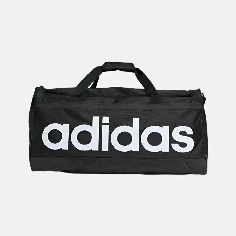 Sturdy shoulder guards-Adidas Essentials Training Duffel Bag Large -Black/White