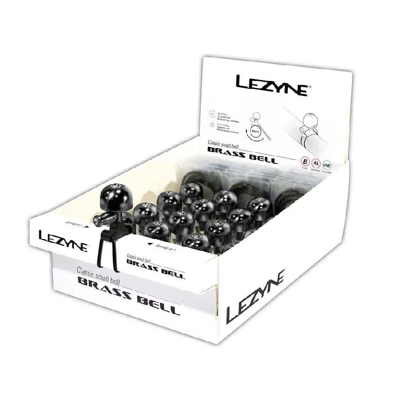 Lezyne Classic Brass Bell Black/Black Small 16pcs