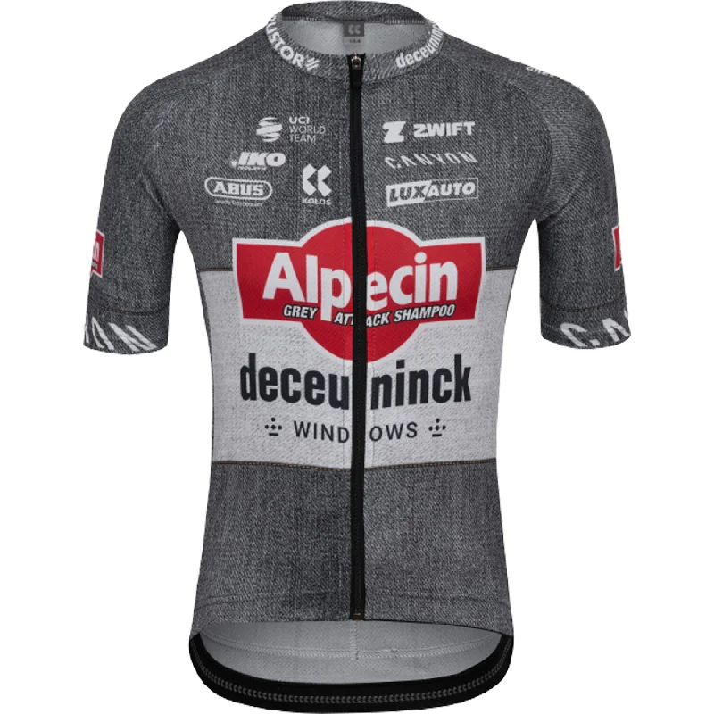 cycling clothing for hybrid sports-Maglia bambino Kalas Alpecin Deceuninck 2024 - TDF