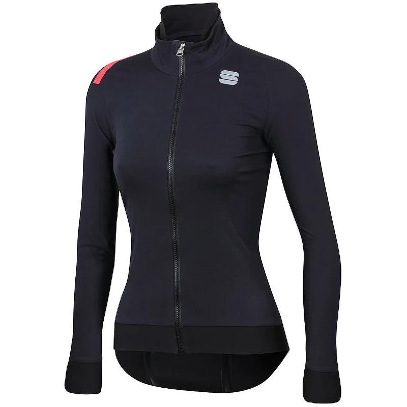 cycling clothing for trail spins-Giacca donna Sportful Fiandre Pro - Nero