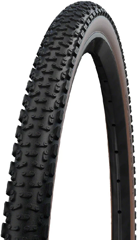 Schwalbe G-One Ultrabite Tire - 700 x 50 Tubeless Folding BLK/Bronze Performance Line Race Guard Addix