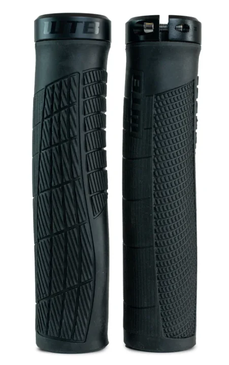 thick embossed bike grips-WTB CZ Control MTB Grip - Black