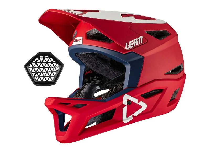 Bicycle helmet senior safe-Leatt MTB 4.0 Full Face Helmet - Chilli - 2021