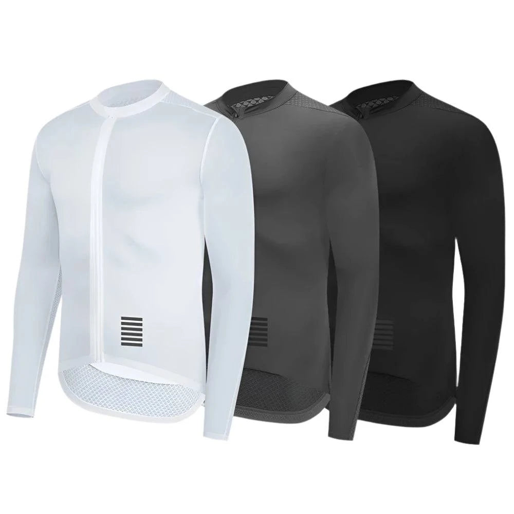 cycling clothing for deal seekers-Men Cycling Jersey Long Sleeve Bicycle Jersey Pro Bike Shirt Cycling Shirt Man Breathable Man Cycling Maillot UV Summer