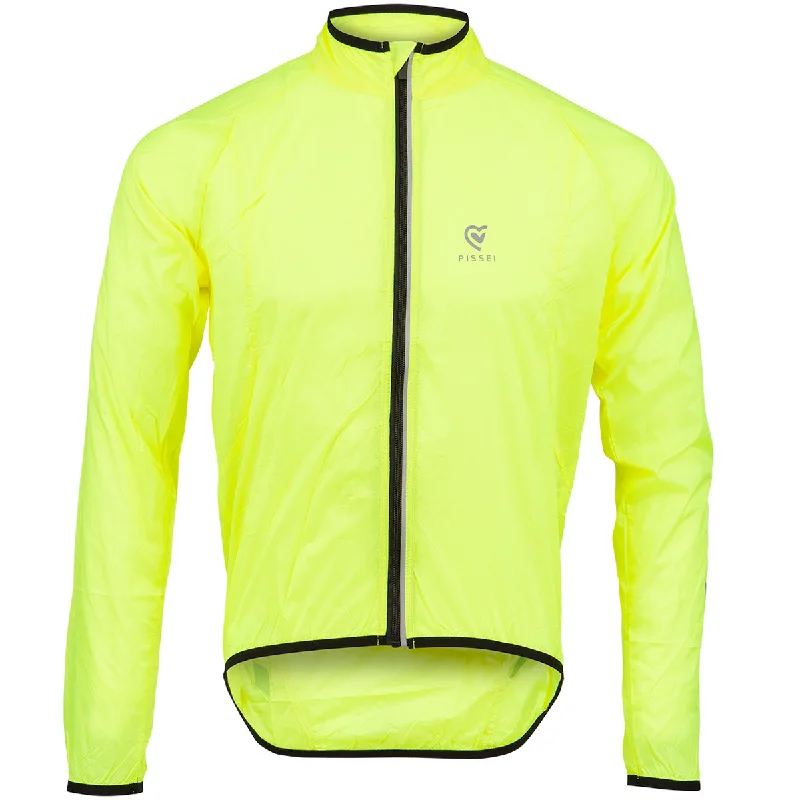 cycling clothing for rush riders-Mantellina Pissei Alito - Giallo