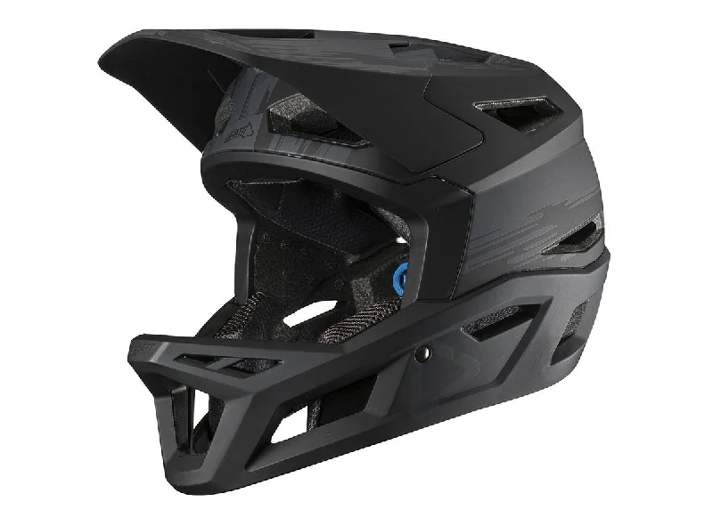 Bicycle helmet travel seeker-Leatt DBX 4.0 V19.1 Full Face Helmet - Black