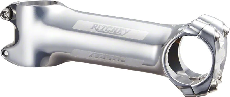 All-terrain MTB shoes-Ritchey Classic C220 Stem - 100mm 31.8 Clamp +/-6 1 1/8" Aluminum Polished Silver