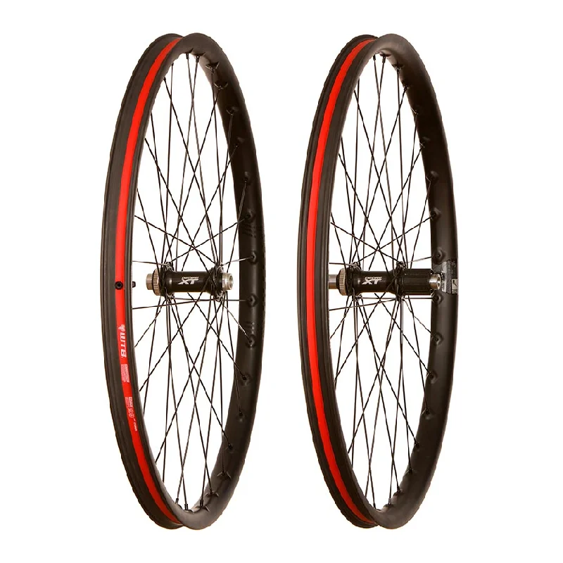 Wheel Shop WTB CZR i30 Carbon / Shimano XT M8010-B Wheel Front and Rear 29 / 622 Holes: 32 F: 15x110mm R: 12x148mm Disc Center Lock / IS 6-Bolt Shimano HG Pair