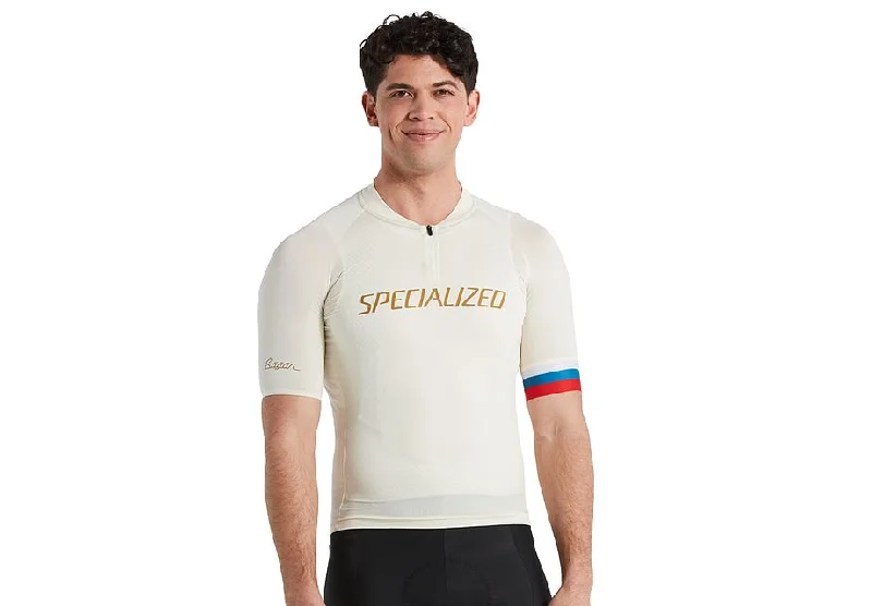 cycling clothing for downtown rides-Specialized Sagan Disruption SL Air Jersey SS Men - Wht S