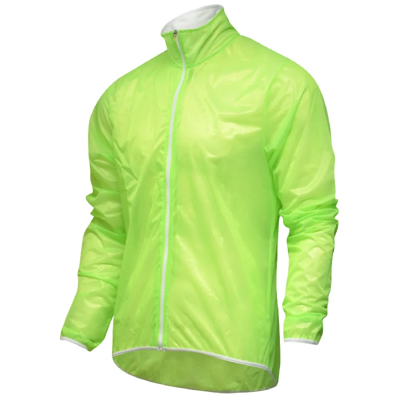 cycling clothing with mild trips-Mantellina All4cycling Termonastrata - Verde